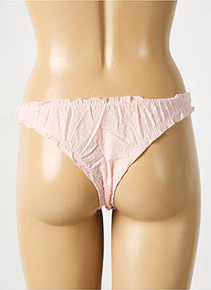 Culotte broderie rose IRRATIONNELLE femme