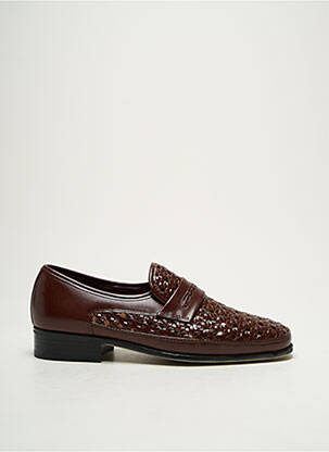 Mocassins type de semelle amortissante talon bas marron BAERCHI homme