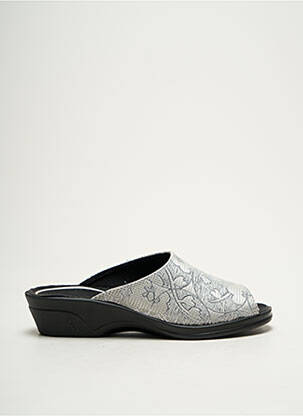Chaussons/Pantoufles argent ROMIKA pour femme