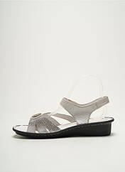 Sandales/Nu pieds argent PEDI GIRL pour femme seconde vue