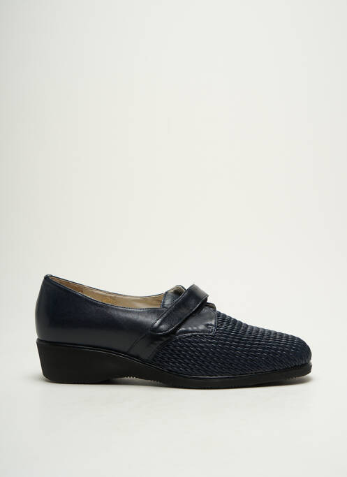 Chaussons/Pantoufles bleu LUCY STYLE pour femme