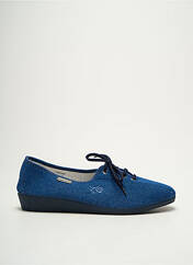 Chaussons/Pantoufles bleu SEMELFLEX pour femme seconde vue