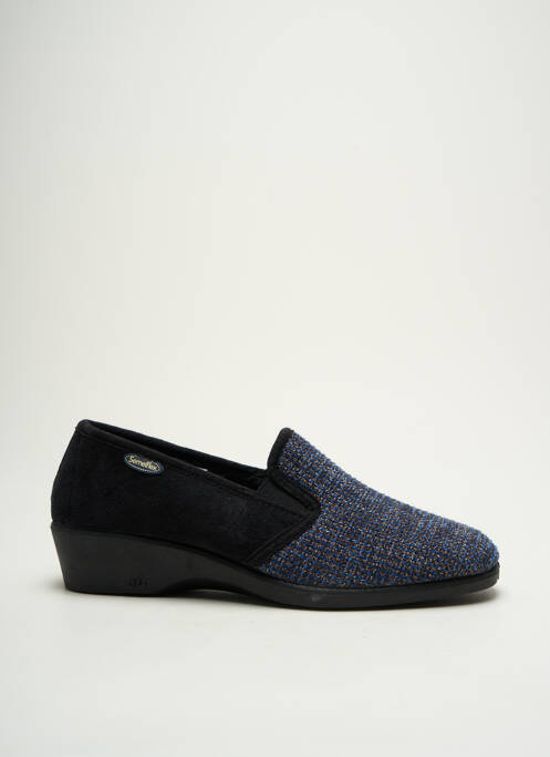 Chaussons/Pantoufles bleu SEMELFLEX pour femme