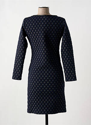 Robe courte manches longues manches longues bleu LO! LES FILLES femme