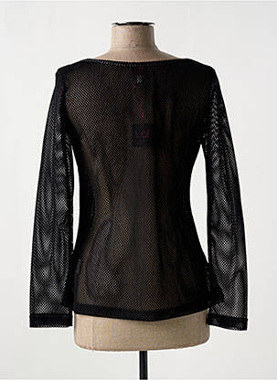 Top stretch manches longues noir LO! LES FILLES femme