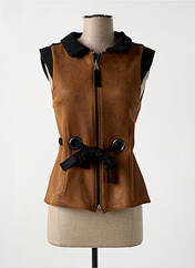 Gilet sans manche marron LOLESFILLES pour femme seconde vue