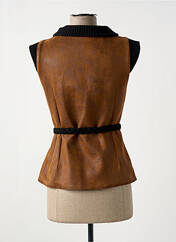 Gilet sans manche marron LOLESFILLES pour femme seconde vue