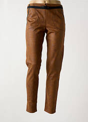 Pantalon slim marron LOLESFILLES pour femme seconde vue