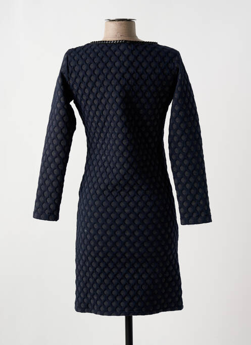 Robe courte manches longues manches longues bleu LO! LES FILLES femme