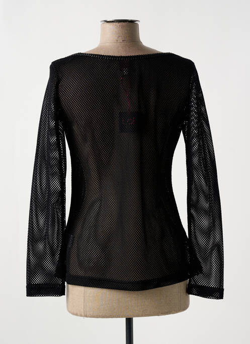 Top stretch manches longues noir LO! LES FILLES femme
