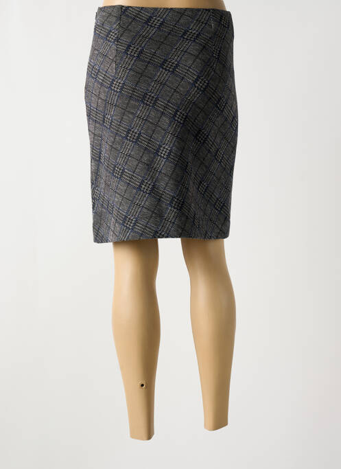 Jupe mi-longue bleu LOLESFILLES pour femme