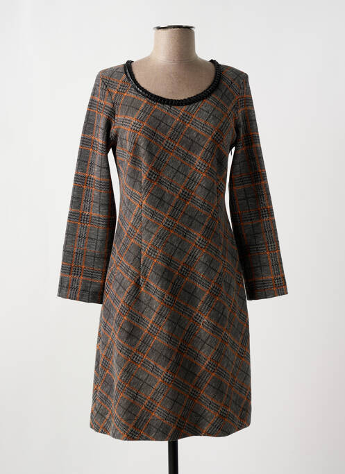 Robe mi-longue orange LOLESFILLES pour femme