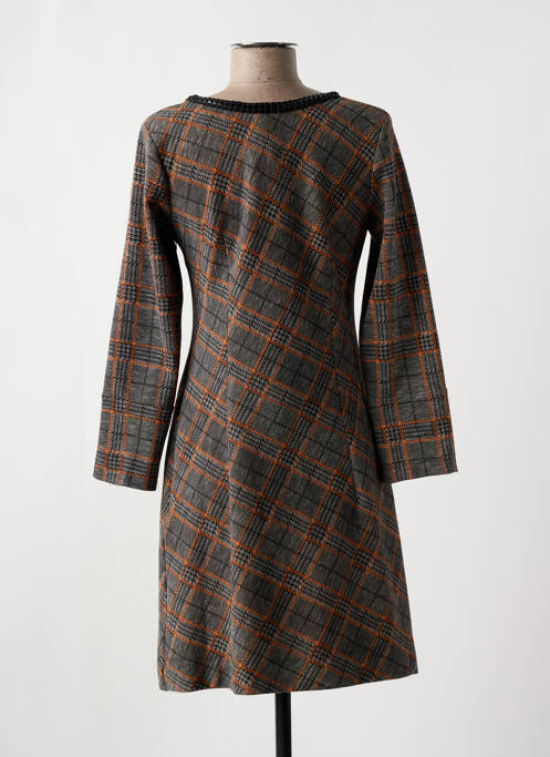 Robe mi-longue orange LOLESFILLES femme