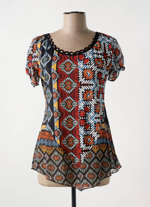 Top orange LOLESFILLES pour femme