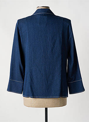 Blazer coupe cintrée bleu FRANCOISE DE FRANCE femme