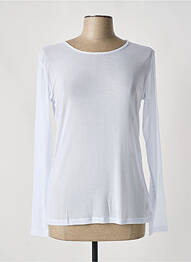 Top stretch manches longues blanc EPICEA femme
