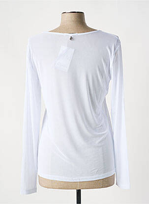 Top stretch manches longues blanc EPICEA femme