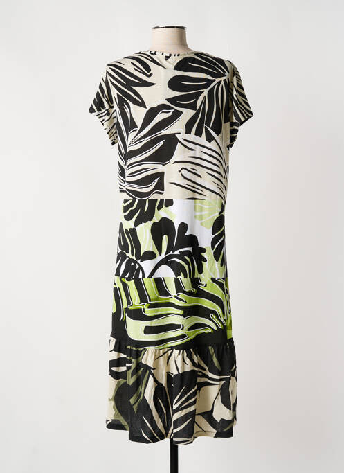 Robe mi-longue noir OLSEN pour femme