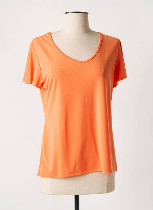 T-shirt orange GENUINE pour femme