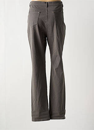 Jeans coupe droite stretch taille normale gris MARBLE femme