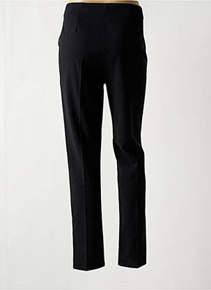 Pantalon slim taille haute taille haute noir RENATTO BENE femme