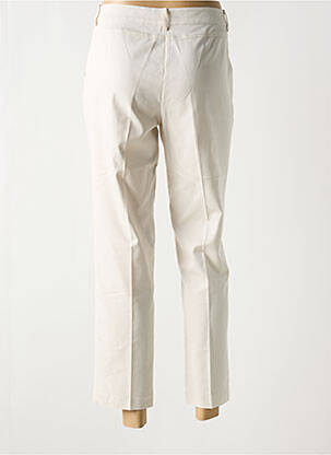 Pantalon 7/8 taille à pinces taille normale gris OLSEN femme