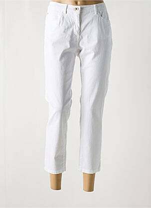 Jeans coupe slim taille normale taille normale blanc GERKE MY PANTS femme