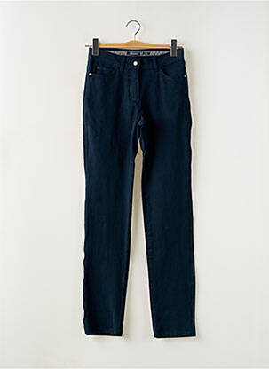 Jeans coupe slim stretch taille haute bleu OLSEN femme