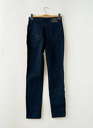 Jeans coupe slim stretch taille haute bleu OLSEN femme