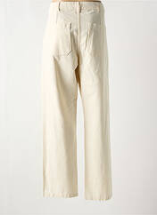 Jeans coupe droite blanc ARMOR LUX pour femme seconde vue