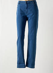 Jeans coupe droite bleu JENSEN pour femme seconde vue