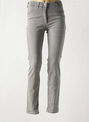 Jeans coupe slim gris OLSEN pour femme seconde vue