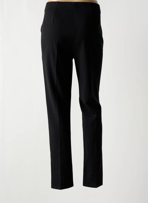 Pantalon slim poches taille haute noir RENATTO BENE femme