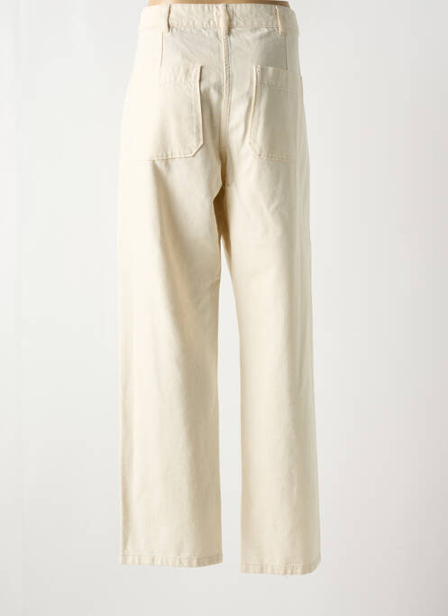 Jeans coupe droite blanc ARMOR LUX pour femme