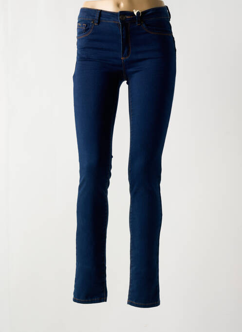 Jeans coupe slim bleu C'EST BEAU LA VIE pour femme