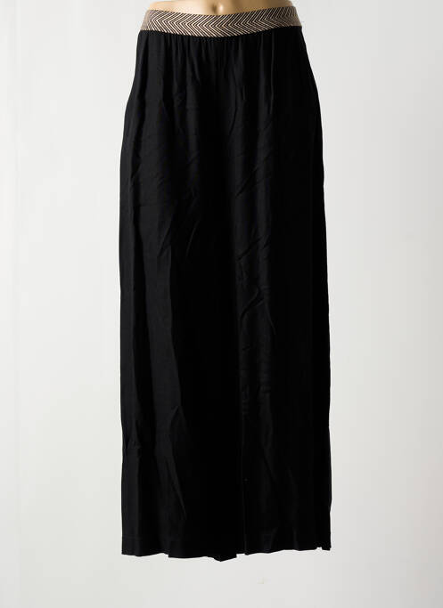 Jupe longue noir QUATRE VINGT JOURS pour femme