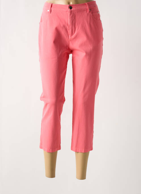 Pantacourt rose MARBLE pour femme