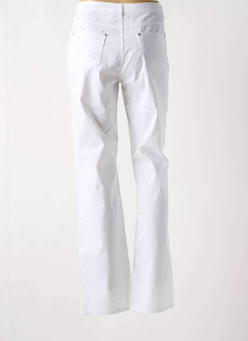 Pantalon droit blanc YOULINE pour femme