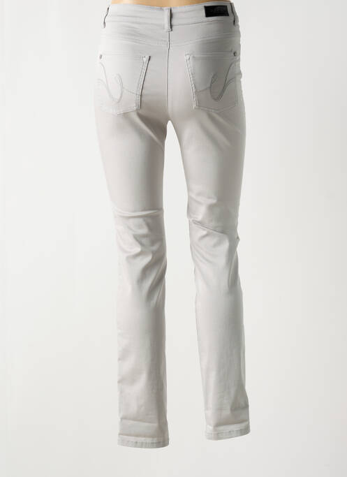 Pantalon slim gris OLSEN pour femme