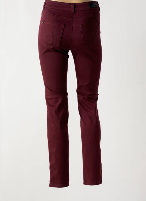 Pantalon slim rouge OLSEN pour femme