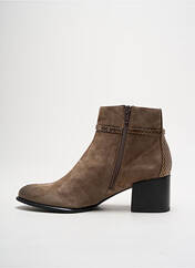 Bottines/Boots marron FUGITIVE BY FRANCESCO ROSSI pour femme seconde vue