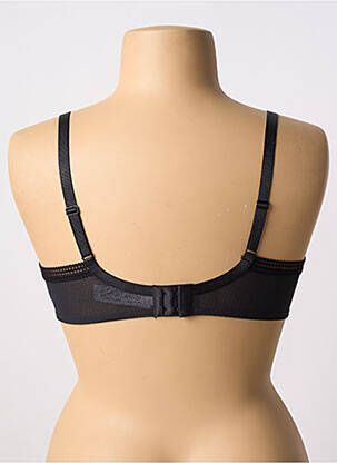 Soutien-gorge effet matière satinée haut soutien-gorge moulé noir PASSIONATA femme