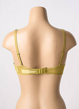 Soutien-gorge effet matière satinée haut soutien-gorge moulé vert PASSIONATA femme