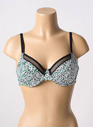 Soutien-gorge effet matière satinée haut soutien-gorge emboitant blanc PASSIONATA femme