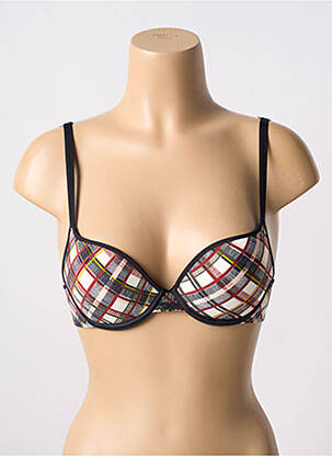 Soutien-gorge effet matière satinée haut soutien-gorge push-up rouge PASSIONATA femme