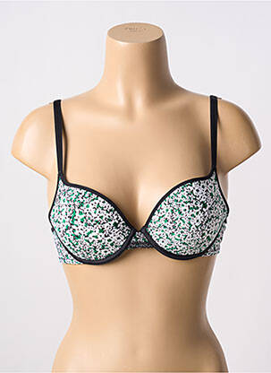 Soutien-gorge effet matière satinée haut soutien-gorge push-up blanc PASSIONATA femme