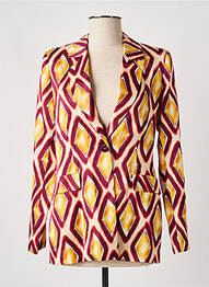 Blazer coupe cintrée violet SURKANA femme