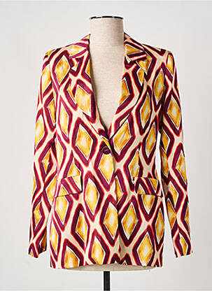 Blazer coupe cintrée violet SURKANA femme