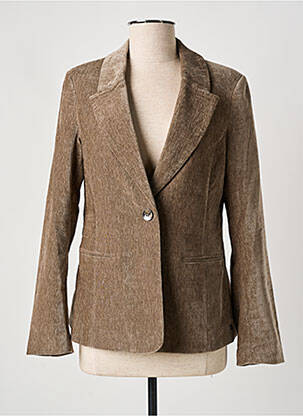 Blazer poignets boutonnés rouge SURKANA femme