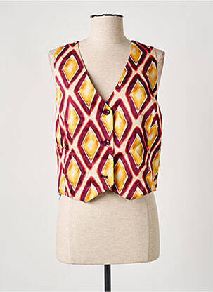 Gilet sans manche doublure violet SURKANA femme